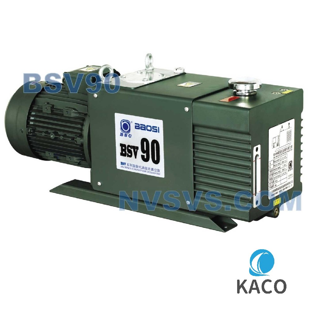 雙級(jí)工業(yè)葉片式油潤(rùn)滑真空泵鮑斯BSV90